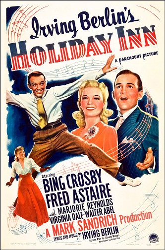 "Holiday Inn" 1942. Astaire Crosby Reynolds.
