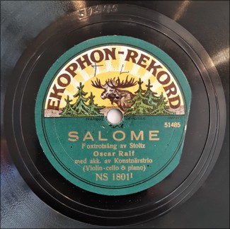 Robert Stolz, "Salome", Oscar Ralf, 1921.