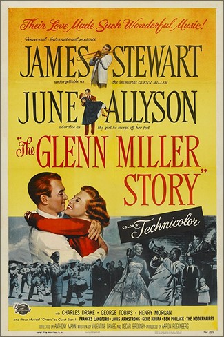 "The Glenn Miller Story" eller "Moonligt Serenade". Film från 1954.