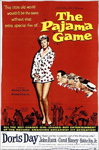 CD SAM 0197. "The Pajama Game". Doris Day John Raitt.