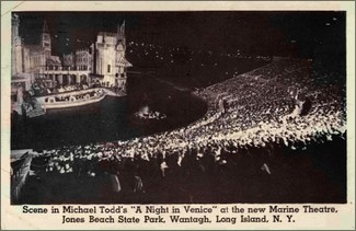 "A Night In Venice, Marine Theatre, New York 1952.