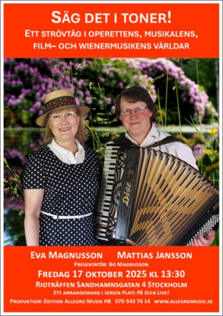 Eva Magnusson och Mattias Jansson. Bild: Edition Allegro Musik HB.