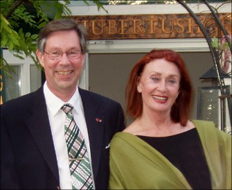 Berit Carlberg och Bo Magnusson i Bad Ischl, Österrike 2007.