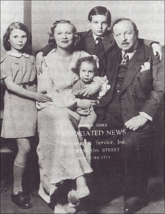 Emmerich Kálmán med familj 1940.