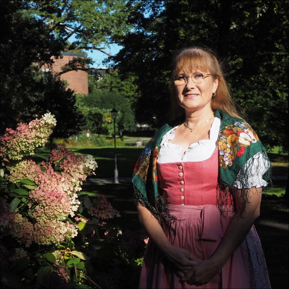 Eva Magnusson vid Västerås Konserthus 25 september 2021. Bild: Edition Allegro Musik HB.