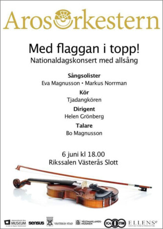 Nationaldagsfirande 6 juni 2025 Västerås Slott.