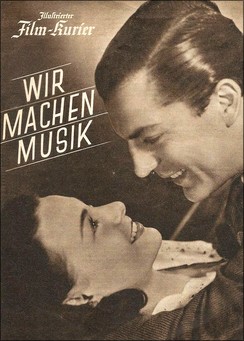 Ilse Werner i filmen "Wir machen Musik" från 1942.