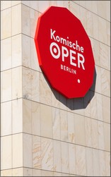 Komische Oper, Berlin 2015. Bild: EA Musik HB.