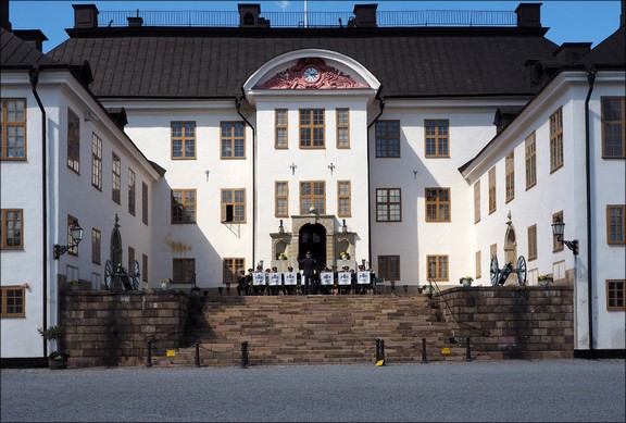 Karlbergs Musikkår, Militärhögskolan Karlberg den 17 juni 2017.
