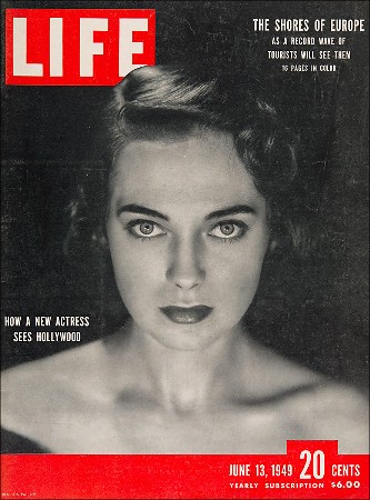 Märta Torén i tidskriften Life juni 1949.