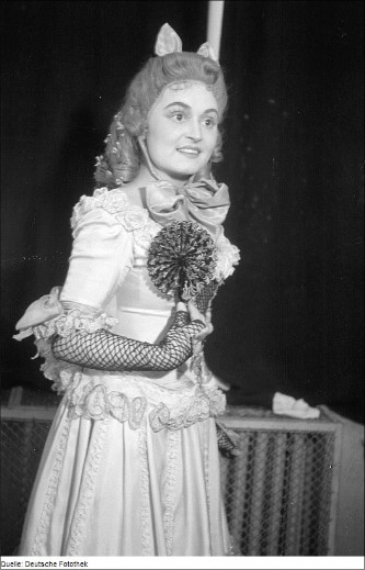 LP O 0020. Rita Streich som "Olympia" i "Hoffmanns Erzählungen" 1946.