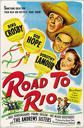 "Road To Rio". Film från 1947.