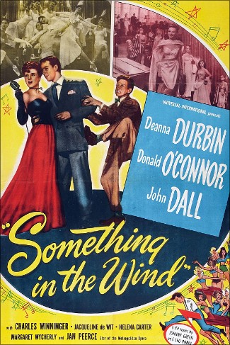 "Something In The Wind". Film 1947. Deanna Durbin.