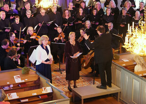 "Förklädd gud". Hagby kyrka 30 april 2025.