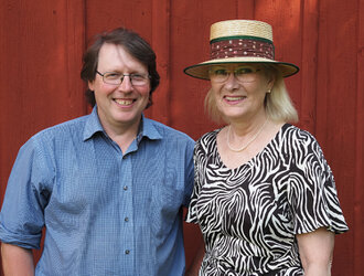 Eva Magnusson och Mattias Jansson, Hembygdsfesten Knutby 2025.